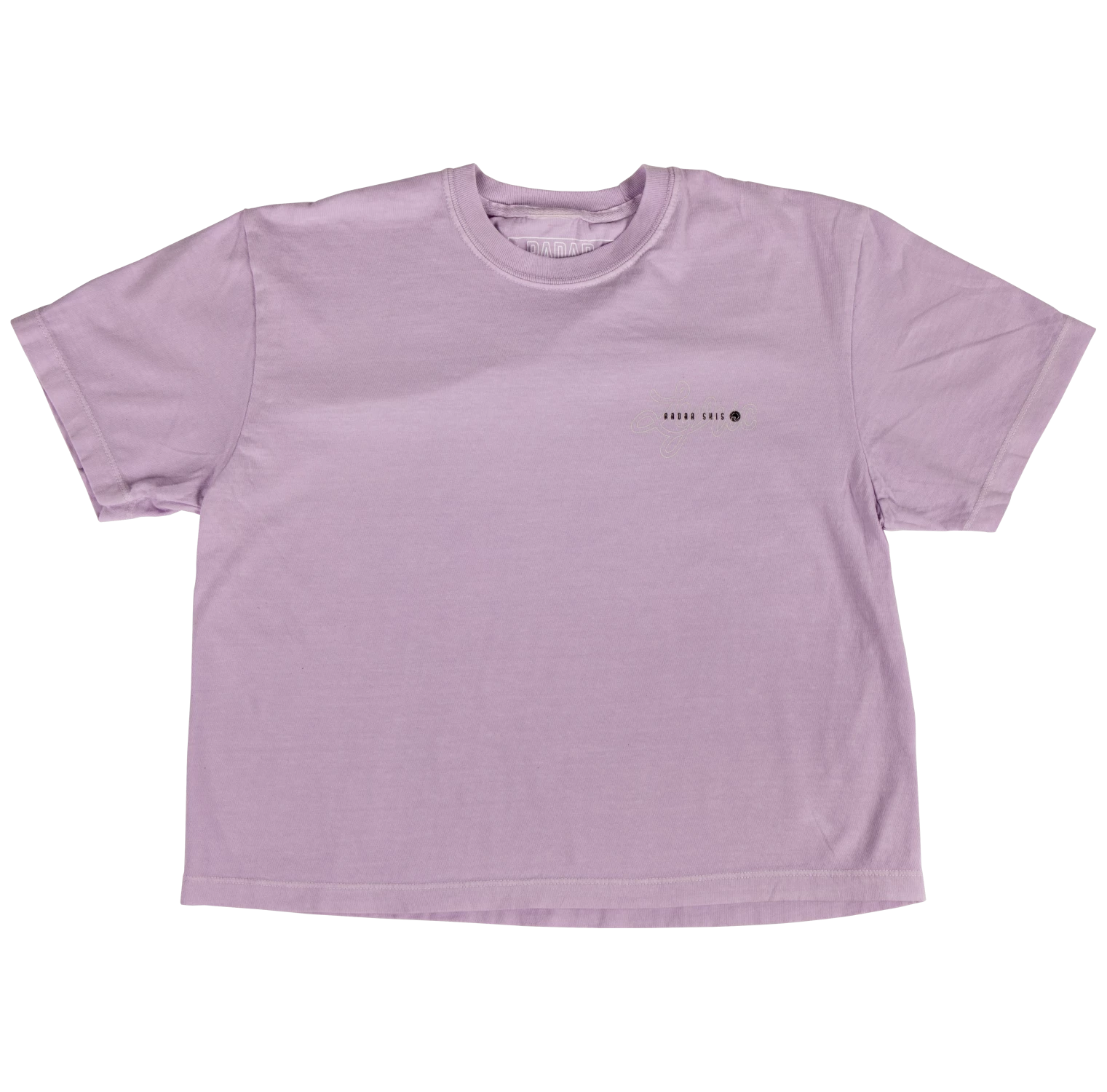 RADAR SOFTGOODS LYRIC TEE - 2027 - FRONT